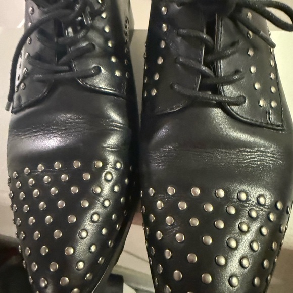 FRYE Erica Stud Oxford shoes  Size 7.5 - Picture 5 of 15